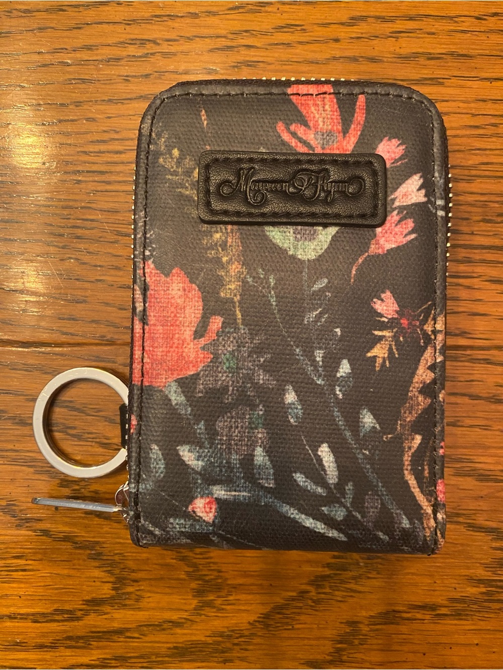 House of Flynn Black Fable Business Card Case